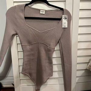 Abercrombie knit bodysuit